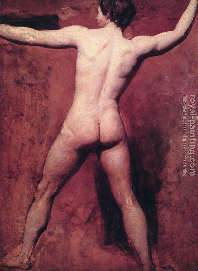 Academic Male Nude By William Etty Oil Painting Reproduction